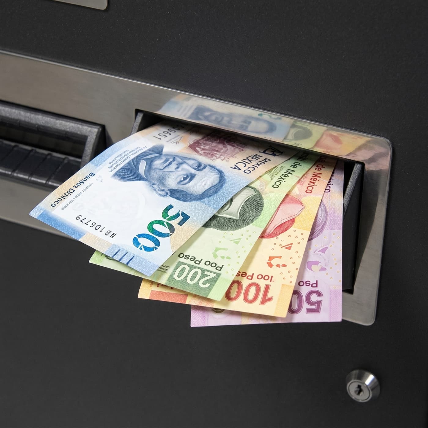 Dispensación de billetes en fajos de hasta 20 unidades
