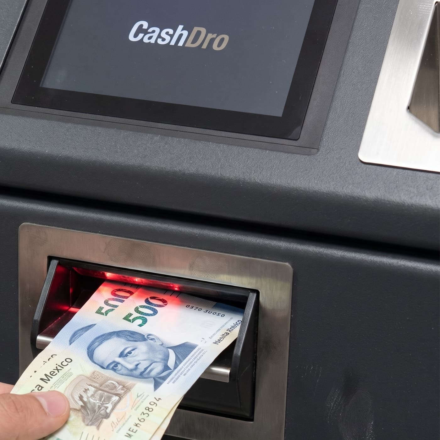 Función Escrow — devolución de los mismos billetes al cancelar
