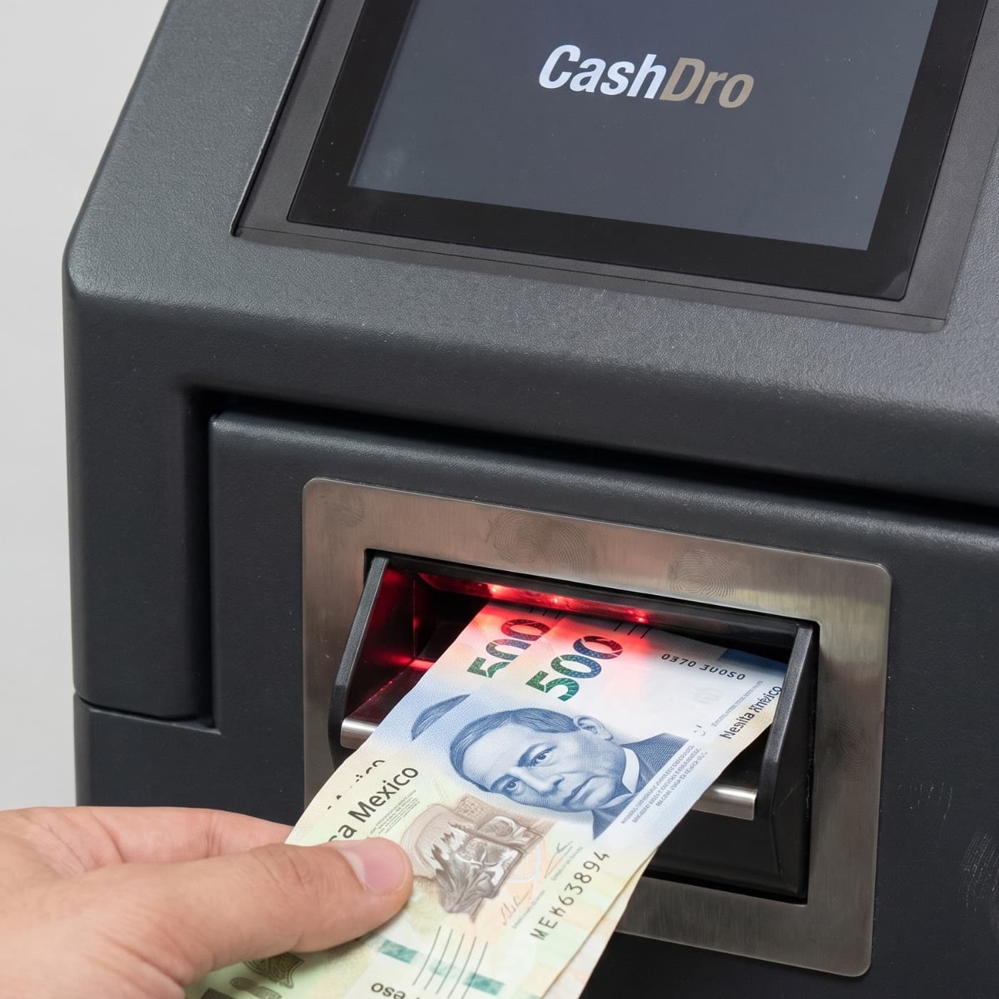 Escrow con reciclador exclusivo de 30 billetes
