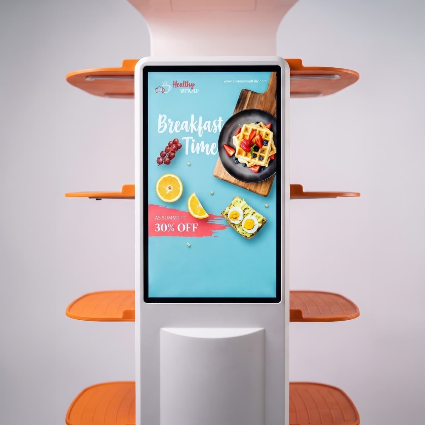 Pantalla secundaria de 15,6" Full HD para publicidad