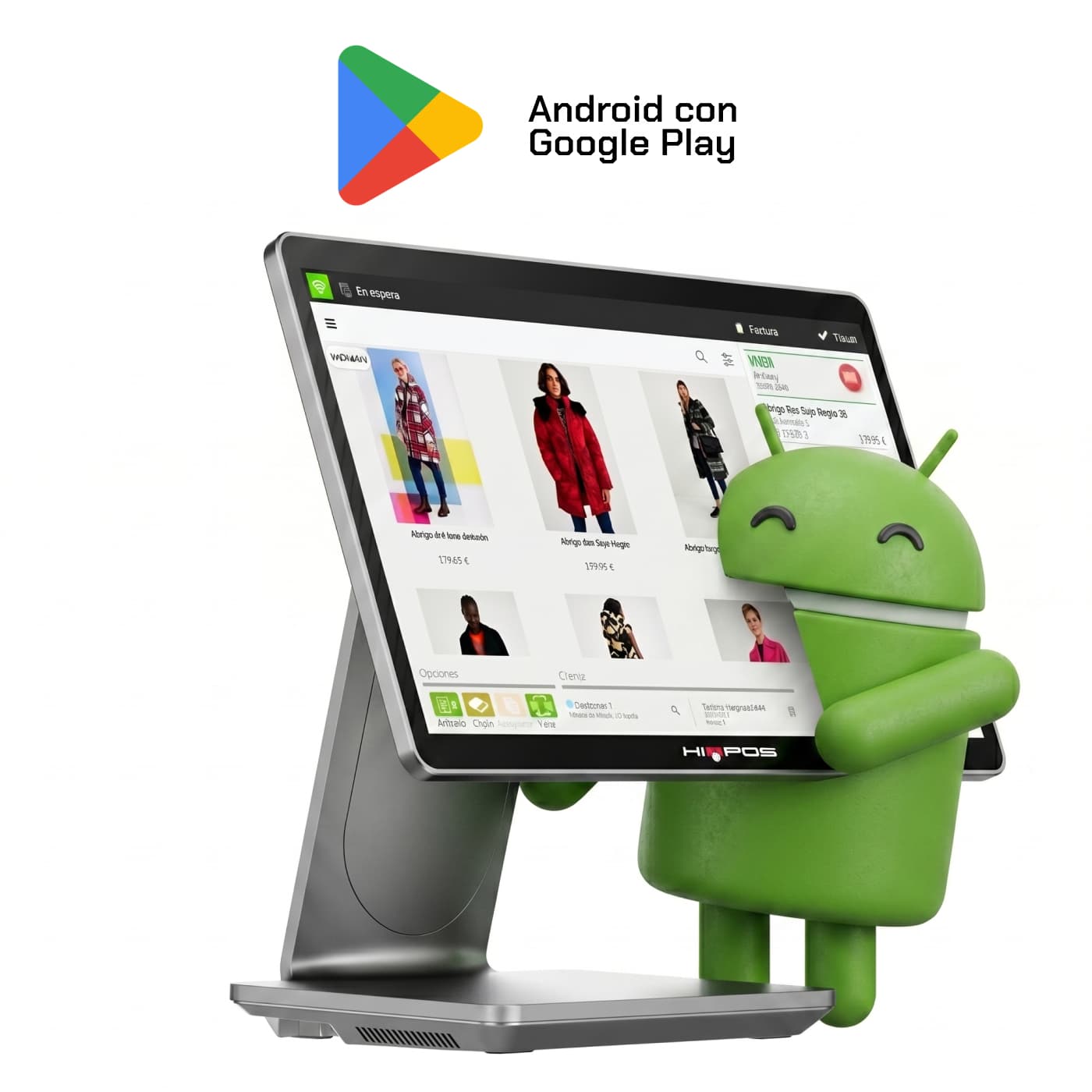 Android 13 con certificación CE/FCC/BIS