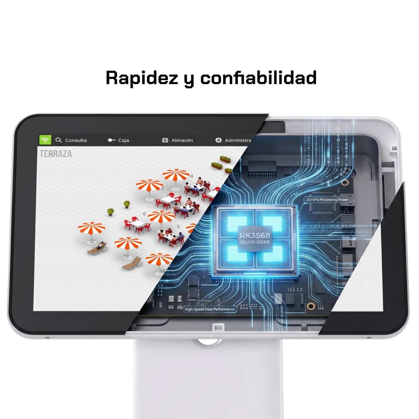 Procesador Quad-core RK3568
