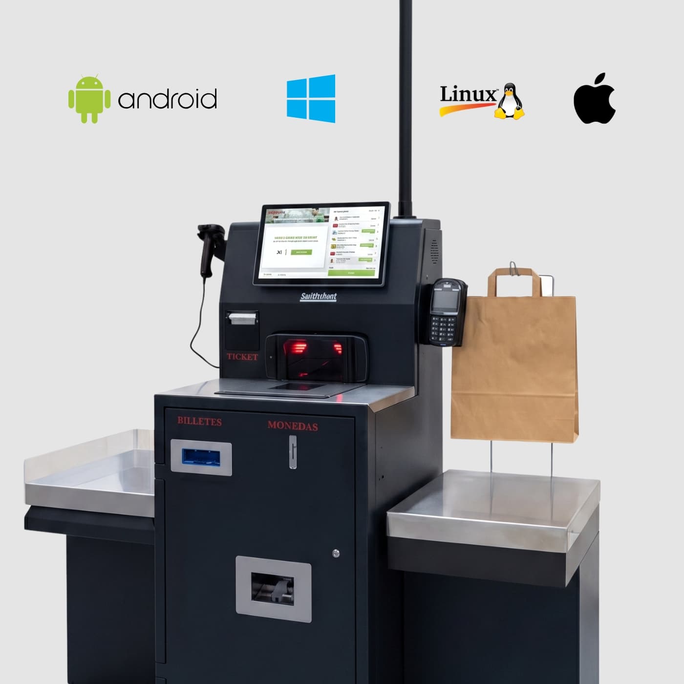 Compatible con cualquier software y sistema operativo